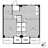 3DK Apartment to Rent in Katano-shi Floorplan