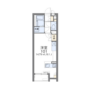 1R Apartment in Higashiyosumicho - Takatsuki-shi Floorplan