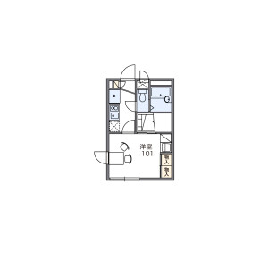 1K Mansion in Minamishinagawa - Shinagawa-ku Floorplan