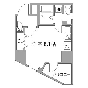 1R Mansion in Mukogaoka - Bunkyo-ku Floorplan