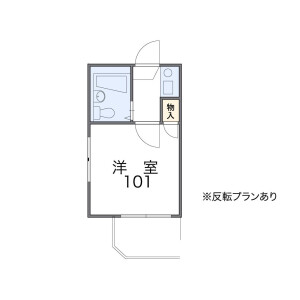 1K Apartment in Kamiigusa - Suginami-ku Floorplan