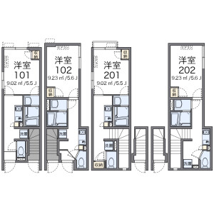 1K Apartment in Sumida - Sumida-ku Floorplan