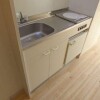 1R Apartment to Rent in Osaka-shi Higashinari-ku Kitchen