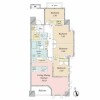 4LDK Apartment to Buy in Shinjuku-ku Floorplan