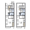 1K Apartment to Rent in Kisarazu-shi Floorplan