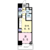 1DK Apartment to Rent in Adachi-ku Floorplan