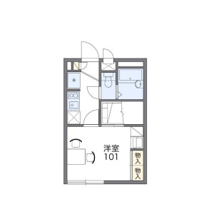 1K Mansion in Takara - Ichikawa-shi Floorplan