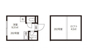 1R Apartment in Mita - Meguro-ku