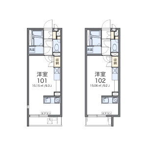 1R Apartment in Futabacho - Itabashi-ku Floorplan