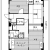 3DK Apartment to Rent in Imizu-shi Floorplan