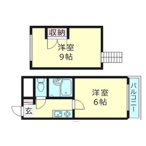 2K Mansion in Nakamiya - Osaka-shi Asahi-ku Floorplan