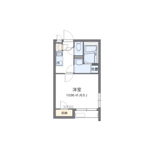 1K Apartment in Yamanochi nakahatacho - Kyoto-shi Ukyo-ku Floorplan