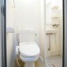1R Apartment to Rent in Ota-ku Toilet