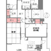 3LDK Apartment to Buy in Osaka-shi Sumiyoshi-ku Floorplan