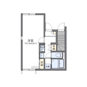 1K Apartment in Koenjikita - Suginami-ku Floorplan