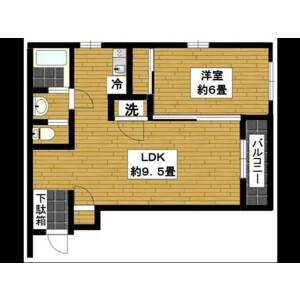 1LDK Mansion in Ebara - Shinagawa-ku Floorplan