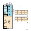 1K 아파트 to Rent in Shiki-shi Floorplan