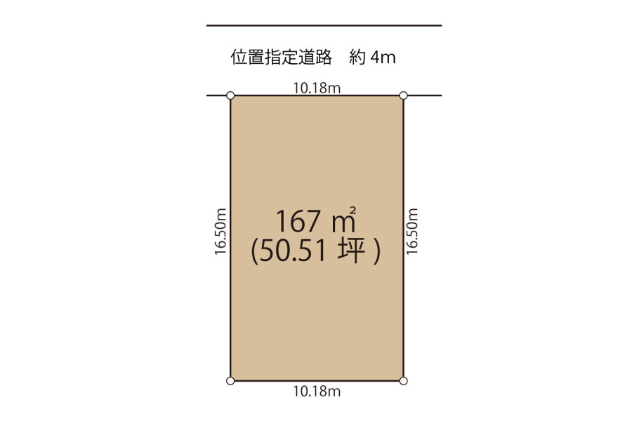  Land only to Buy in Nikko-shi Layout Drawing