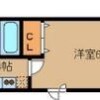1K Apartment to Rent in Osaka-shi Naniwa-ku Floorplan