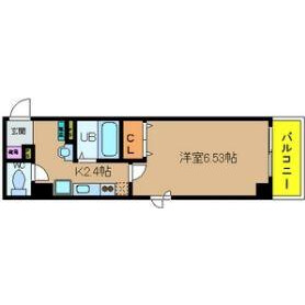1K Mansion in Ebisuhigashi - Osaka-shi Naniwa-ku Floorplan