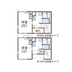 1K Apartment in Katakuramachi - Hachioji-shi Floorplan