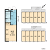 1K Apartment to Rent in Kitamoto-shi Interior