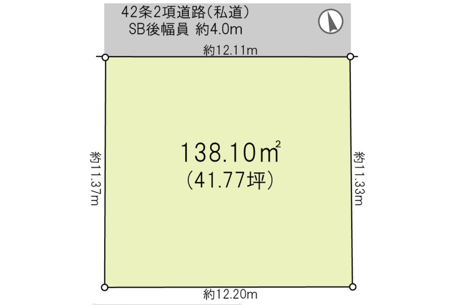  Land only to Buy in Minato-ku Floorplan
