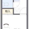 1K Apartment to Rent in Nishisonogi-gun Nagayo-cho Floorplan