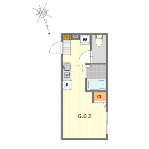1R Apartment in Kichijoji minamicho - Musashino-shi Floorplan