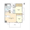 2LDK Apartment to Rent in Taito-ku Floorplan