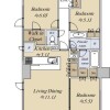 3LDK Apartment to Buy in Toshima-ku Floorplan