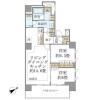 2LDK Apartment to Rent in Yokohama-shi Naka-ku Floorplan