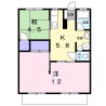 2DK Apartment to Rent in Fujisawa-shi Floorplan