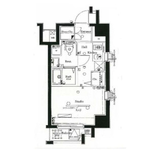 1K Mansion in Taishido - Setagaya-ku Floorplan