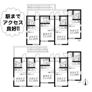 Whole Building {building type} in Kaminomiya - Yokohama-shi Tsurumi-ku Floorplan
