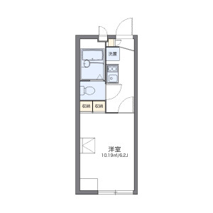 1K Apartment in Tokiwa - Saitama-shi Urawa-ku Floorplan