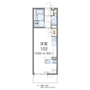 1R Apartment in Motonakayama - Funabashi-shi Floorplan