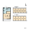 1K Apartment to Rent in Fuchu-shi Layout Drawing