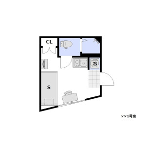 1R Mansion in Higashishinagawa - Shinagawa-ku Floorplan
