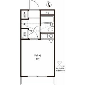 1R Apartment in Miyazaki - Kawasaki-shi Miyamae-ku Floorplan