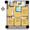 3LDK Apartment to Buy in Otsu-shi Floorplan