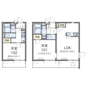 1K Mansion in Tamagawa - Chofu-shi Floorplan