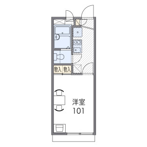 1K Apartment in Naruocho - Nishinomiya-shi Floorplan