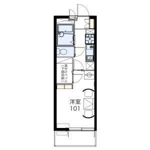 1K Mansion in Nakamuraminami - Nerima-ku Floorplan