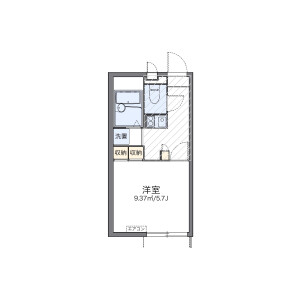 1K Apartment in Imaizumi - Hadano-shi Floorplan