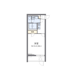 1K Mansion in Higashifushimi - Nishitokyo-shi Floorplan