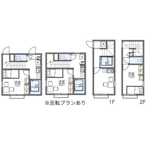 1K Apartment in Sakuragaoka - Setagaya-ku Floorplan