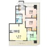 3LDK Apartment to Rent in Sakai-shi Sakai-ku Floorplan