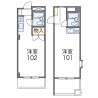 1K Apartment to Rent in Kimitsu-shi Floorplan