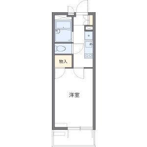 1K Mansion in Minoridai - Matsudo-shi Floorplan